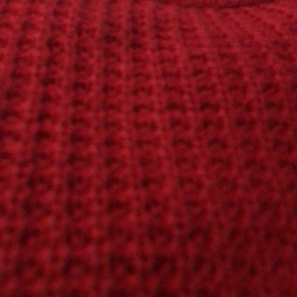 Ambiance Apparel Waffle Knit Sweater Crossback - Picture 7 of 7